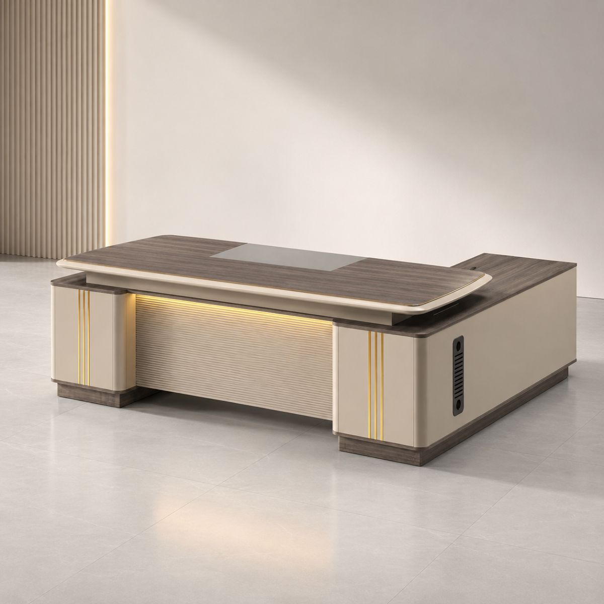 Bureau de Direction avec Retour – 220 cm
