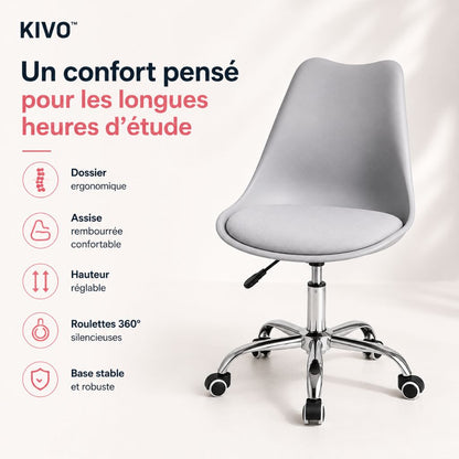 KIVO™ Chaise Ergonomique Enfant Réglable