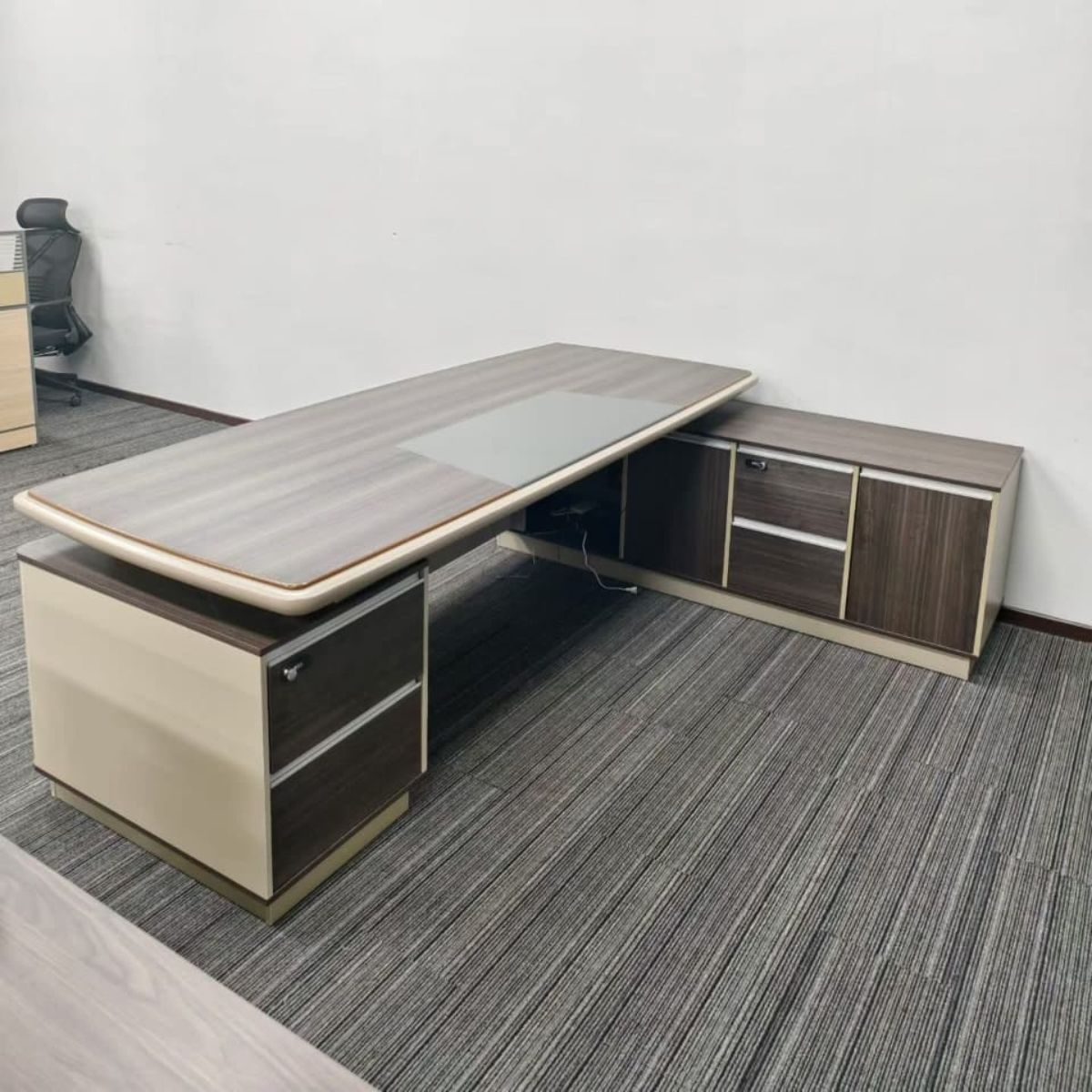 Bureau de Direction avec Retour – 220 cm