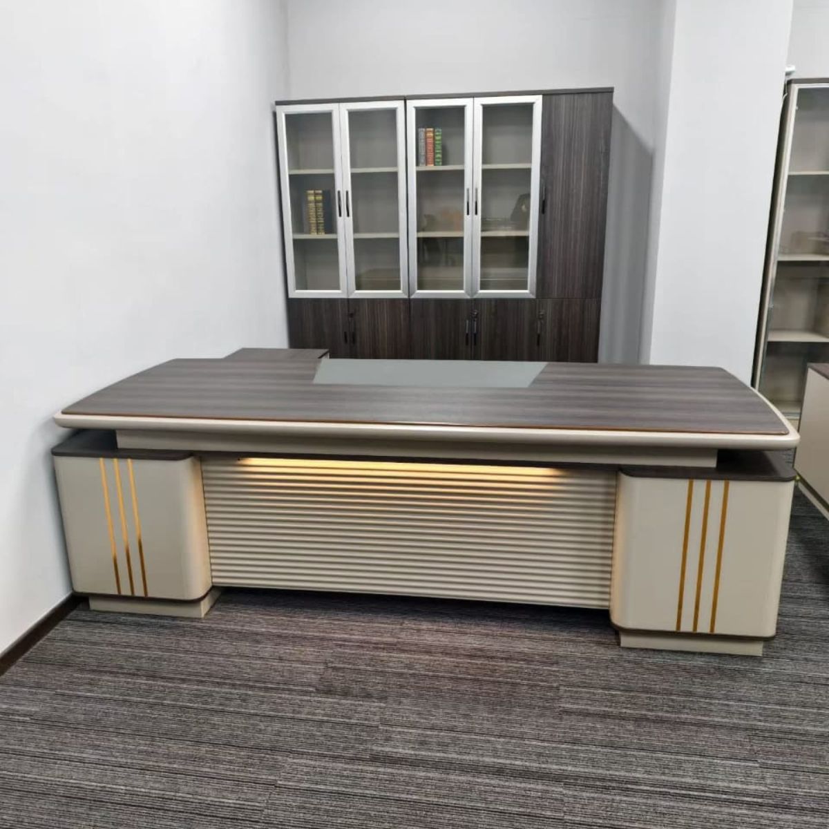 Bureau de Direction avec Retour – 220 cm