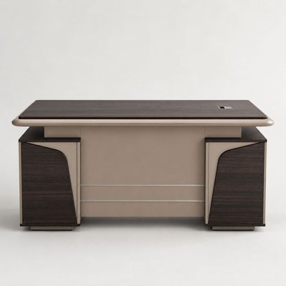 Bureau de Direction NOVARA 140 cm avec Rangements Intégrés