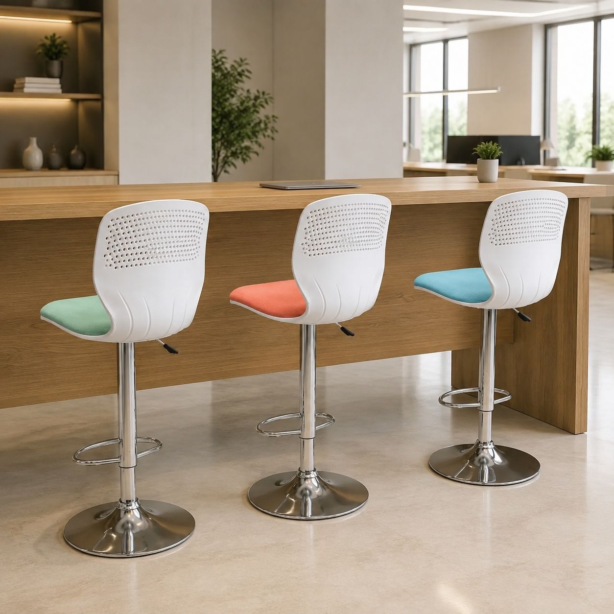 QAWS™ — Tabouret haut ergonomique