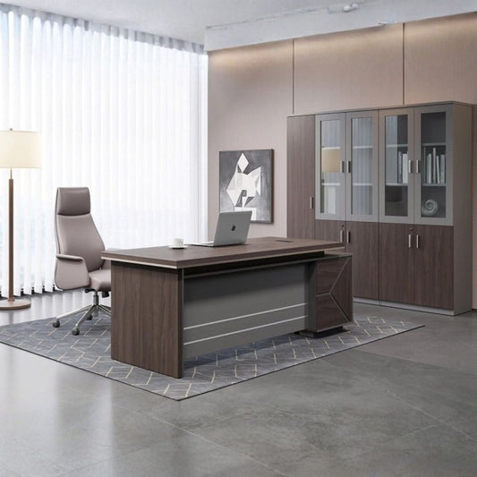 Bureau de direction moderne 160×70×75 cm