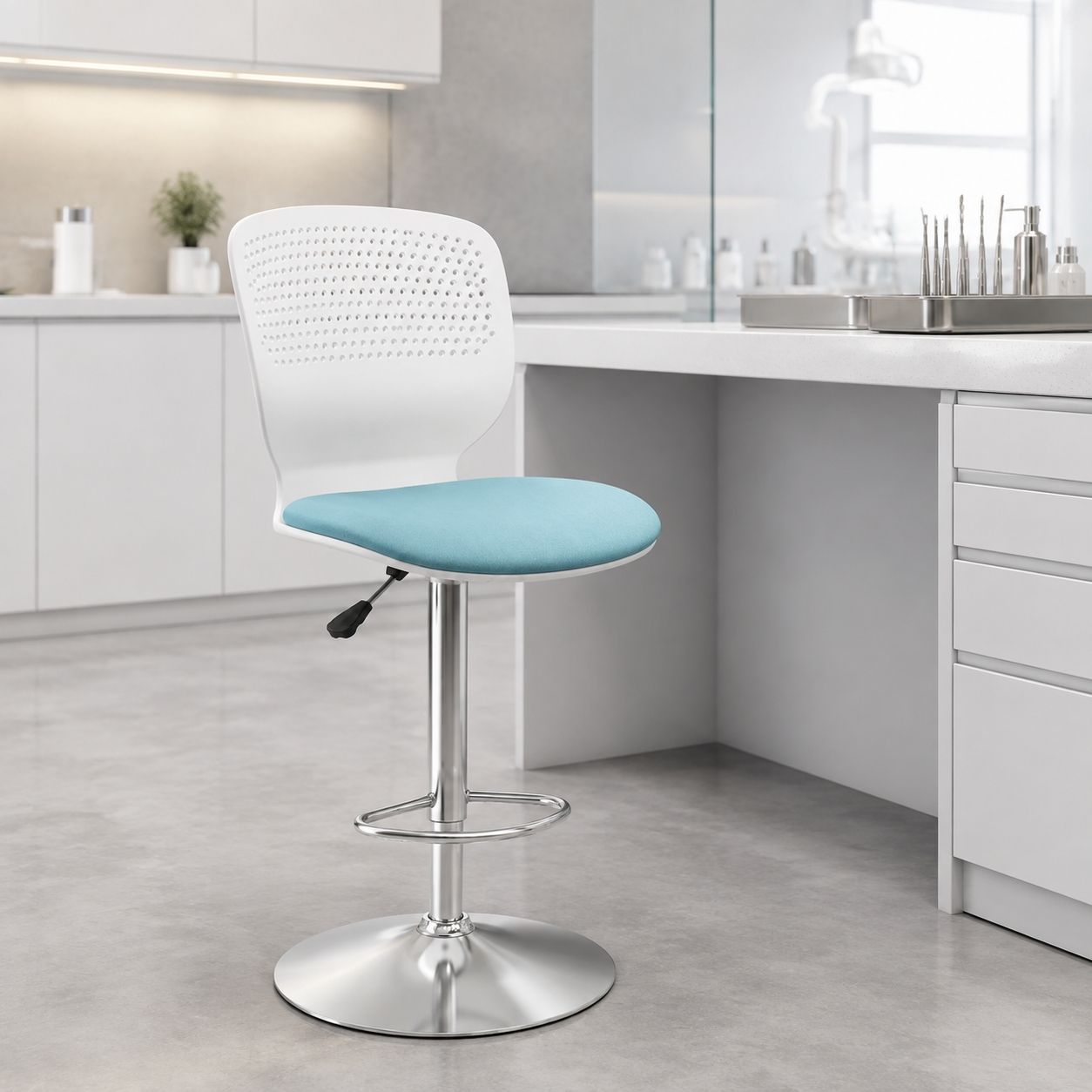 QAWS™ — Tabouret haut ergonomique