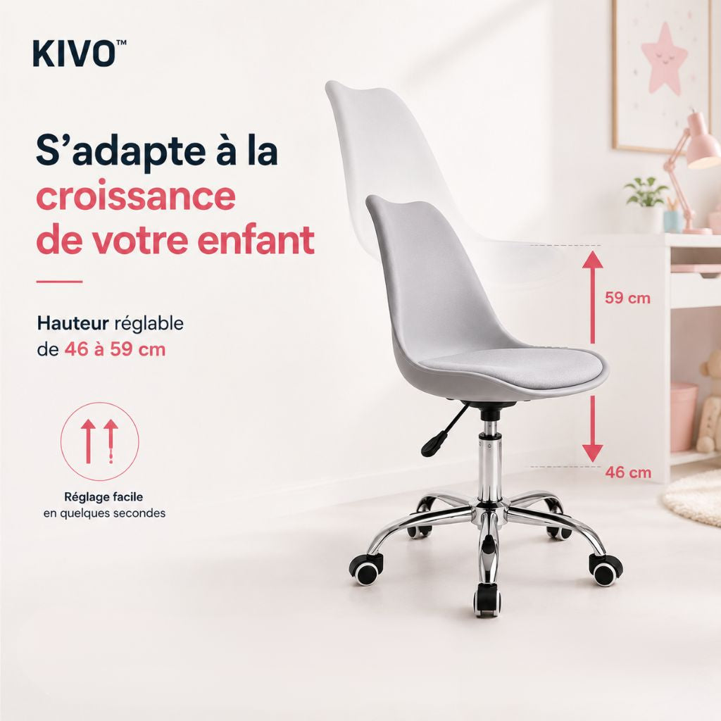 KIVO™ Chaise Ergonomique Enfant Réglable