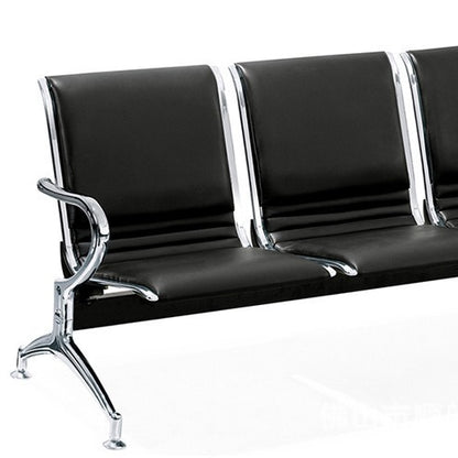 Banquette d’accueil 3 places en similicuir