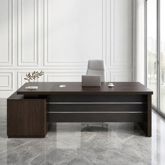 Bureau de direction moderne 160×70×75 cm