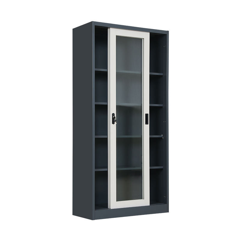 Armoire métallique portes battante semi-métallique
