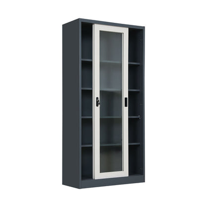 Armoire métallique portes battante semi-métallique