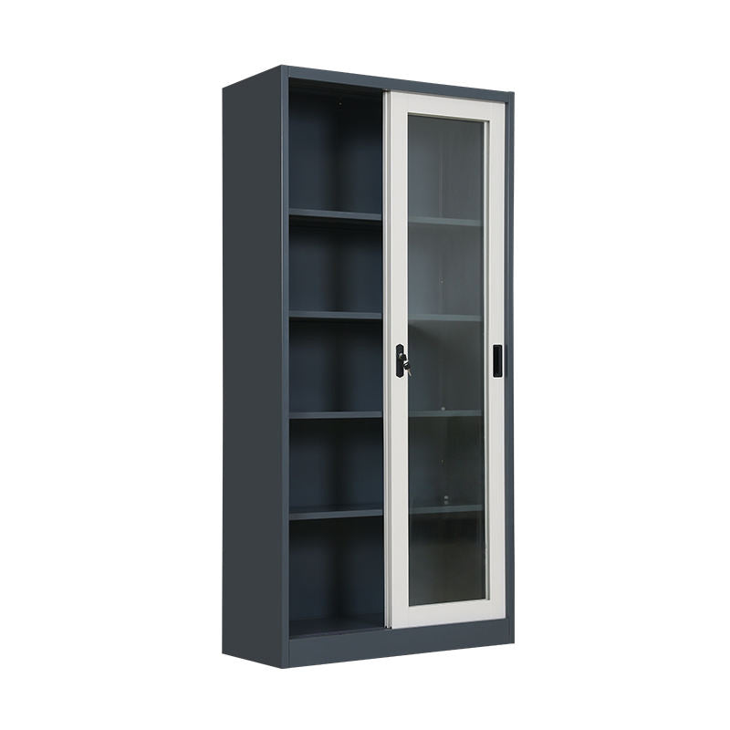 Armoire métallique portes battante semi-métallique