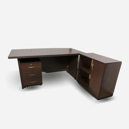 Ensemble Bureau avec Retour & caisson