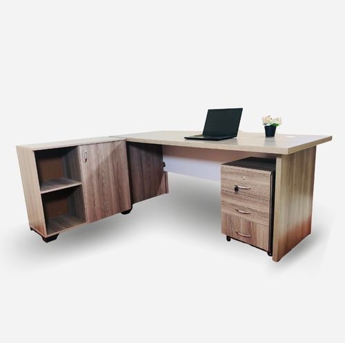 Ensemble Bureau avec Retour & caisson